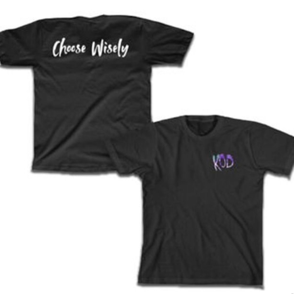J. Cole Dreamville KOD Tour Choose Wisely Graphic T-shirt